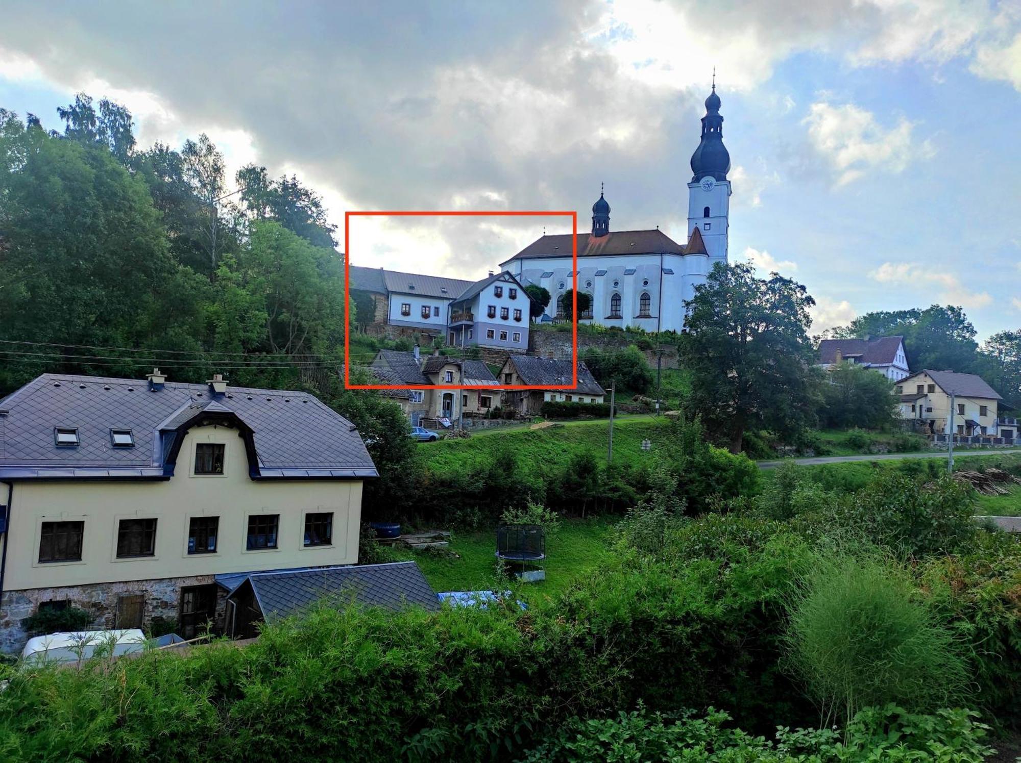 Apartmán Poštolka Branná Exteriér fotografie